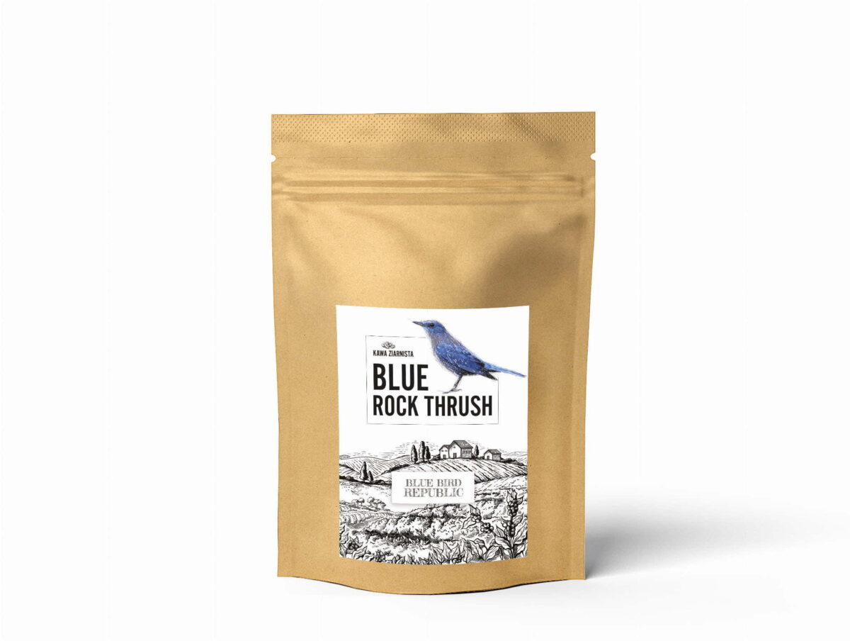 Kawa ziarnista Blue Bird Republic Blue Rock Thrush 250g